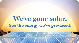 We've Gone Solar!